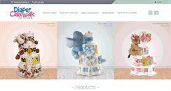 Desktop Screenshot of diapercakewalk.com